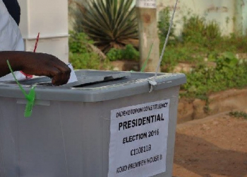 Man reportedly shot for snatching ballot box at Awutu Senya West