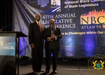 Akufo-Addo Receives First Ever ‘Int’l Nation Builders Award’ from Black US Legislators