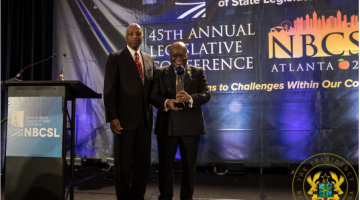 Akufo-Addo Receives First Ever ‘Int’l Nation Builders Award’ from Black US Legislators
